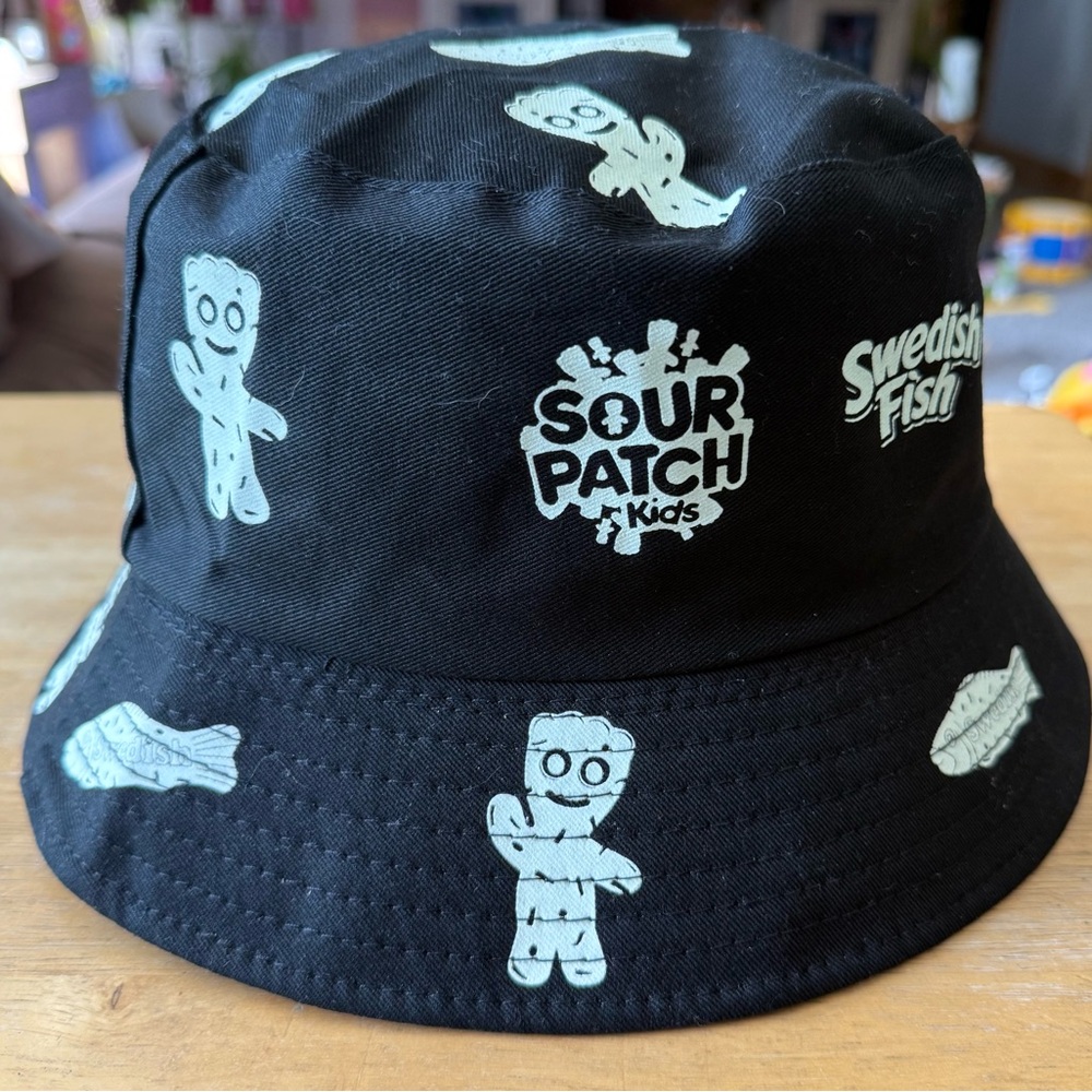 Sour Patch Kids Black Bucket Hat